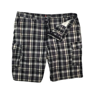 SH408 Mens AIRWALK Skater Brand Flat Front Cargo Shorts 46